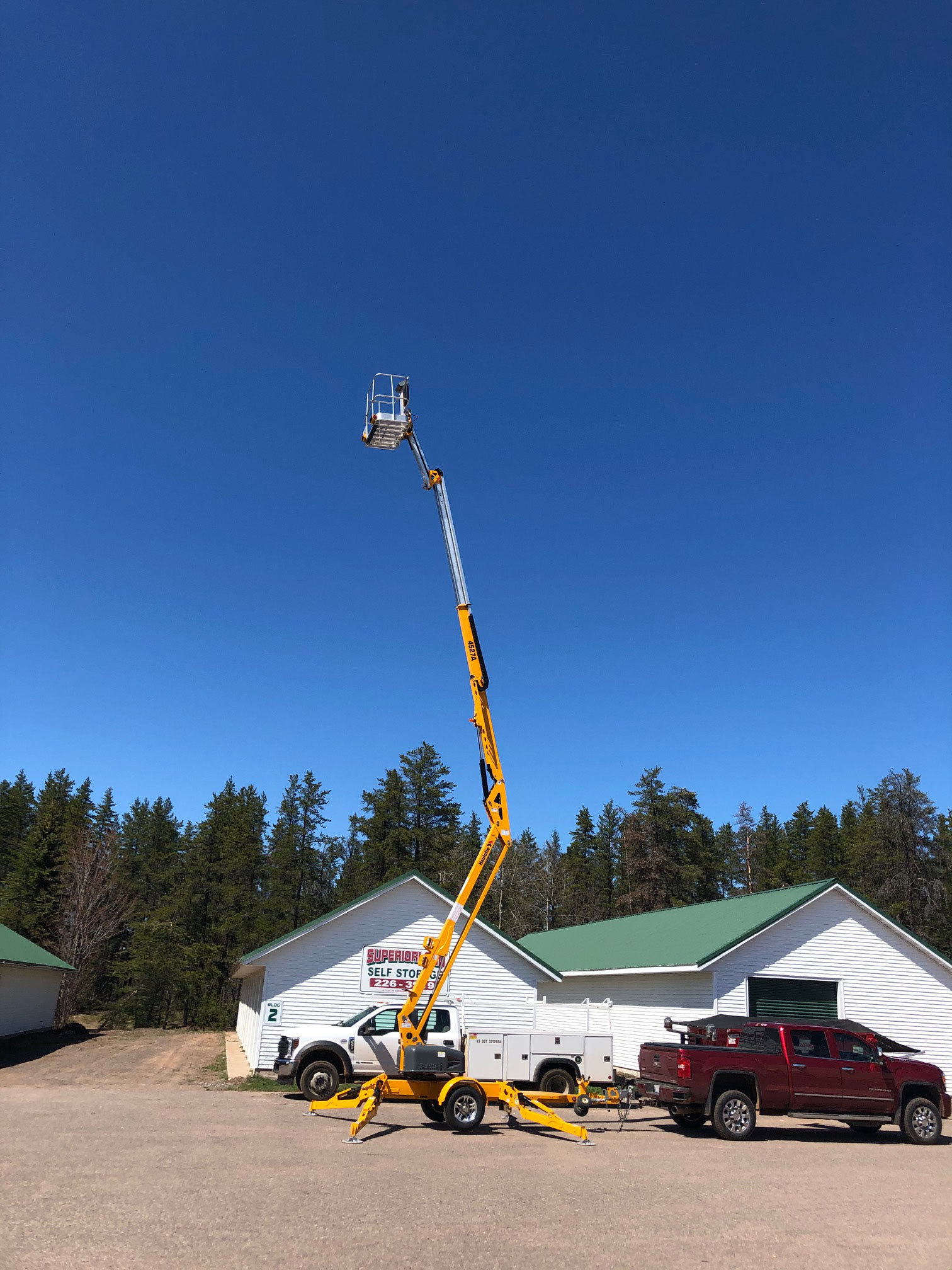 Haulotte 45/27 Towable Manlift Superiorland Rental