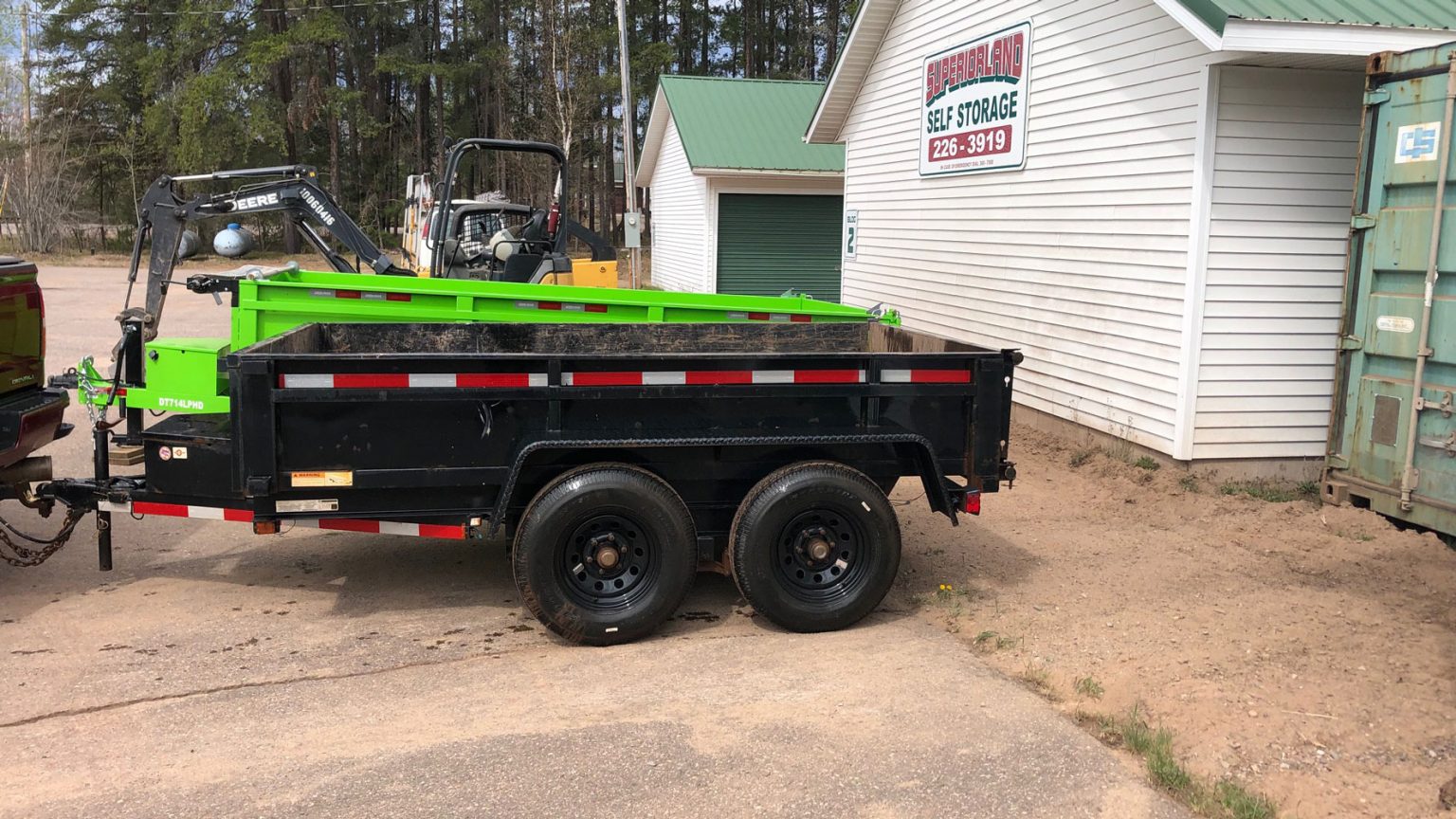 6x10 Dump Trailer - Superiorland Rental