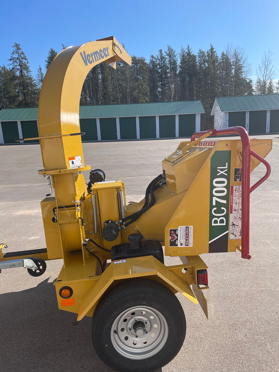 Vermeer BC700XL 6" Wood Chipper - Superiorland Rental